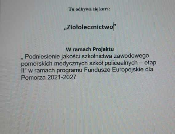 Kurs "ZIOŁOLECZNICTWA"